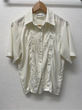 Yves St. Clair Embroidered Short-Sleeve Button Down Shirt